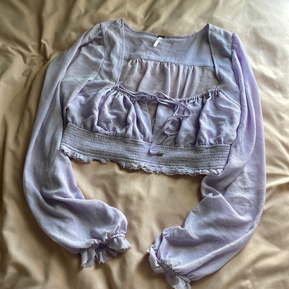 Free People Blouse, Size L, Brand New 💜